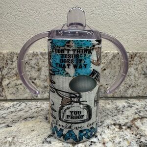 Morgan Wallen, Wasted on You Graphic Sippy Cup with Handles